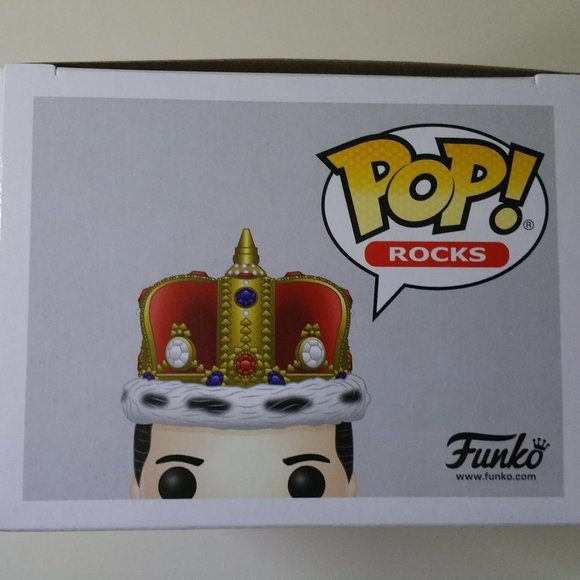 Funko Pop! Rocks: Freddie Mercury King #184 - Picture 13 of 16